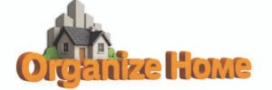 Organize Home logo graphic used as branding element